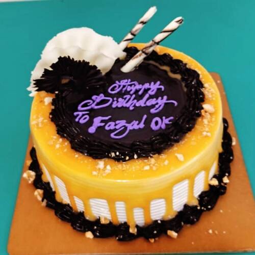 Chocobutterscotch Cake (Taste Of Exotic Chocolate And Butterscotch)