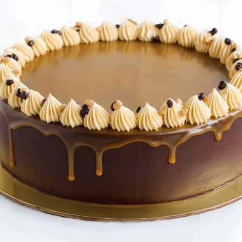 Chococaramel Cake (Chocolate Base With Rich Caramel)