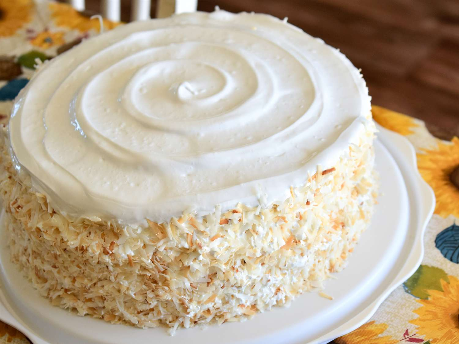 Coconut Buttercream Cake