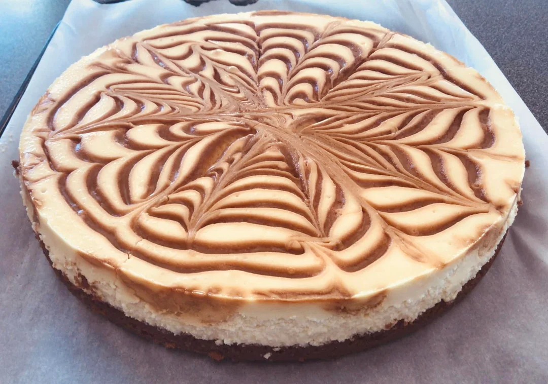 Salted Caramel Cheese Cake (eggless)